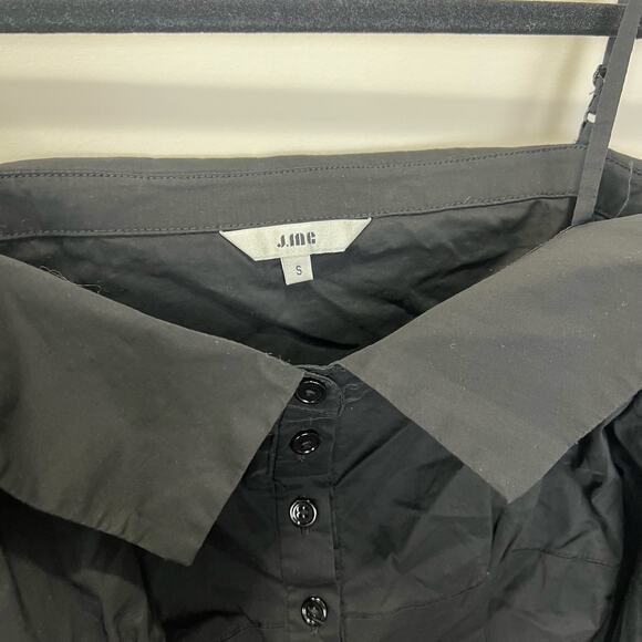 J.ING Off Shoulder Long Sleeve Button Up - Picture 4 of 7